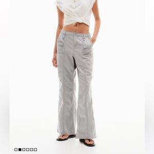 H&M Canvas Cargo Trousers Pants Black